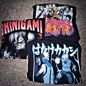 (Size L) Anime graphic Tees
